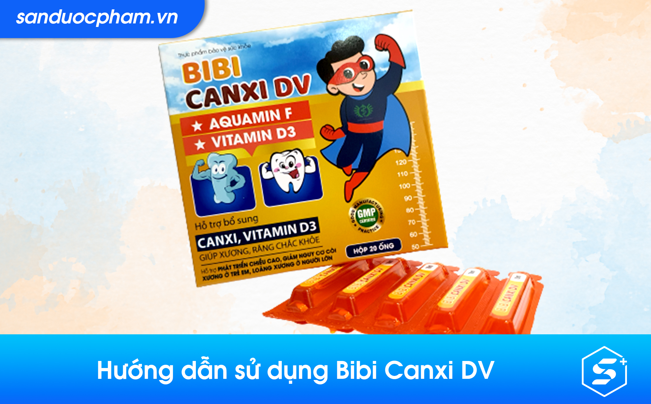 Hướng dẫn sử dụng Bibi Canxi DV