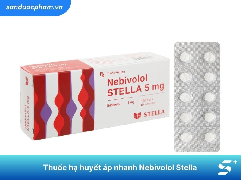 Thuốc hạ huyết áp Nebivolol Stella