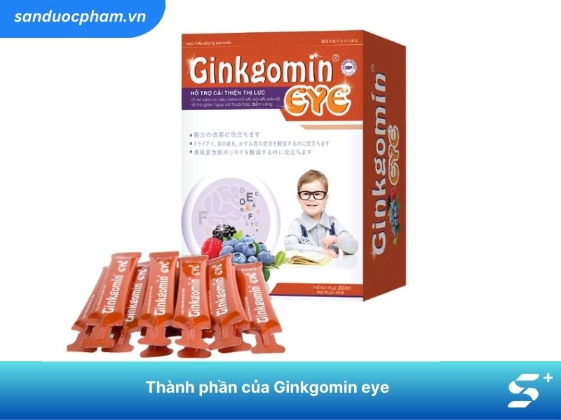 thành phần ginkgomin eye
