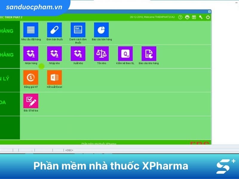  Phần mềm nhà thuốc XPharma