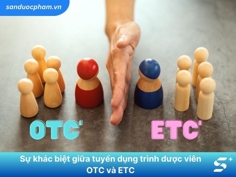 Sự khác biệt giữa tuyển dụng trình dược viên OTC và ETC